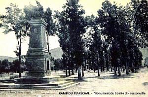 CAMP DU MARECHAL - MONUMENT DU COMTE D'HAUSSONVILLE